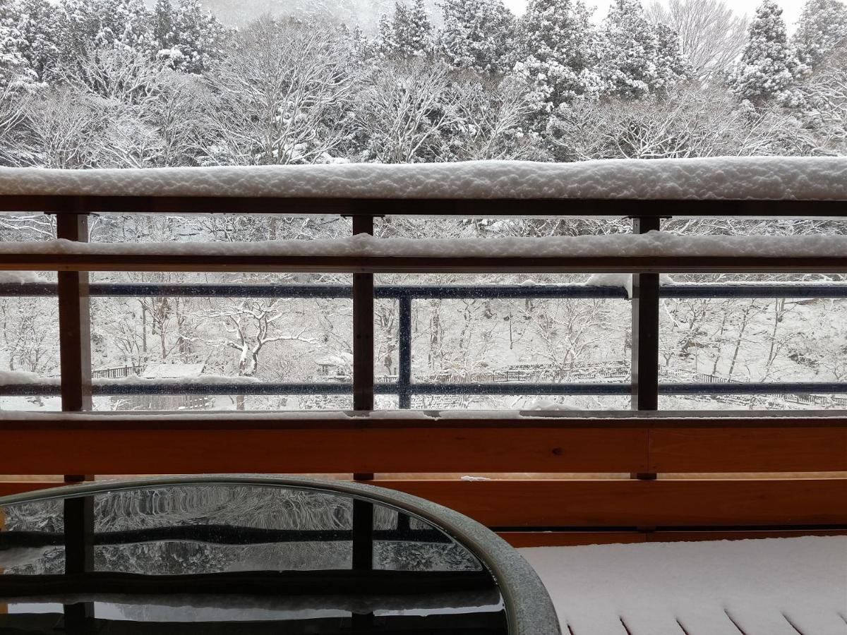 Shiobara Onsen Ryokan Kamiaizuya Nasushiobara Dış mekan fotoğraf